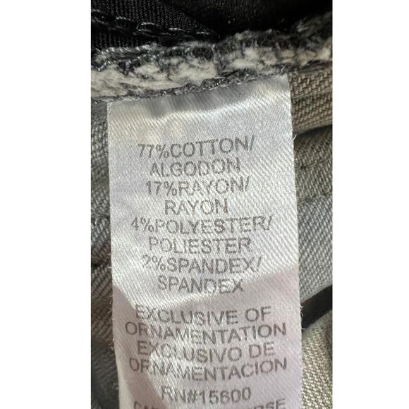 Democracy Ab Solution Womens Size 16 Mid Rise Roll Cuff Stretch Shorts Gray - Picture 6 of 12